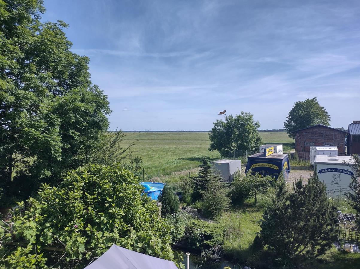 Ferienwohnung Nixe Sandstedt Luaran gambar